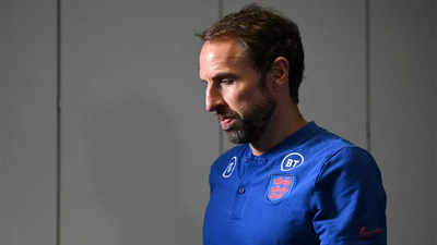 England's Southgate says playing in near-empty stadium is 'embarrassing'