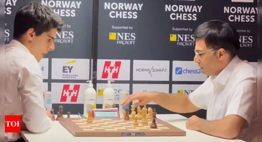 Norway Chess: Anand beats Tari in final round; settles for third place | Chess News – Times of India
