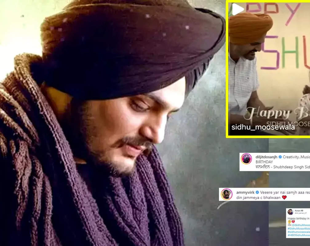 
Sidhu Moosewala's 29th birth anniversary: Diljit Dosanjh, Jassie Gill, Ammy Virk and others remember the late singer, fans demand justice
