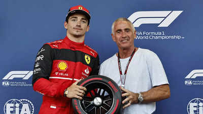 Leclerc completes Baku pole hat-trick for Ferrari