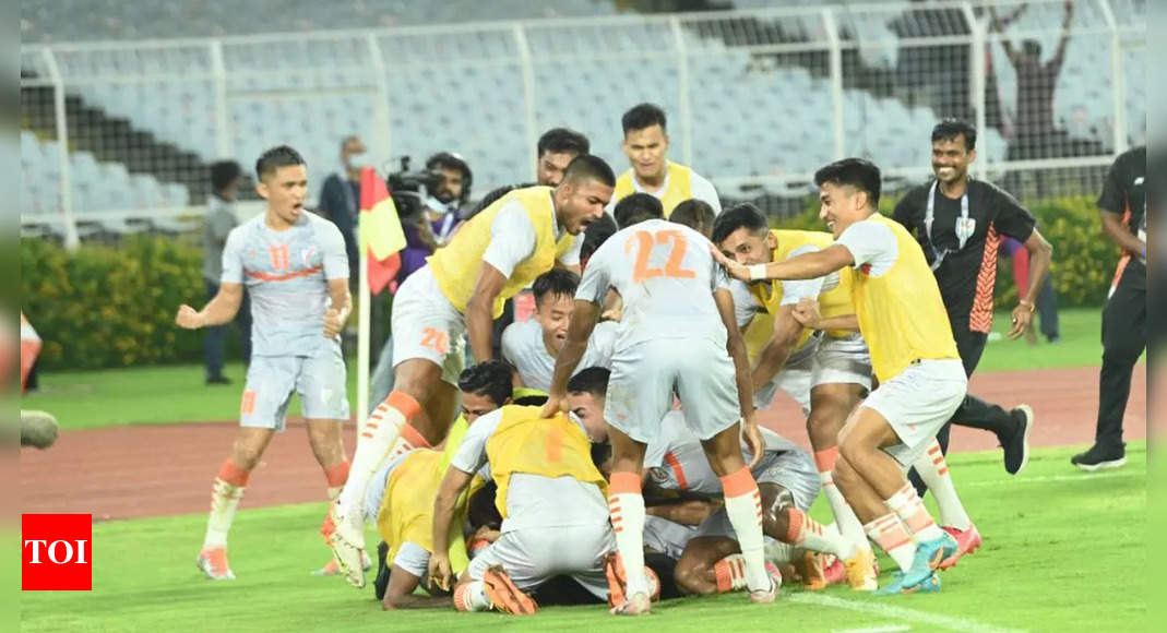 India beat Afghanistan 2-1 in Asian Cup Qualifiers | Soccer Information