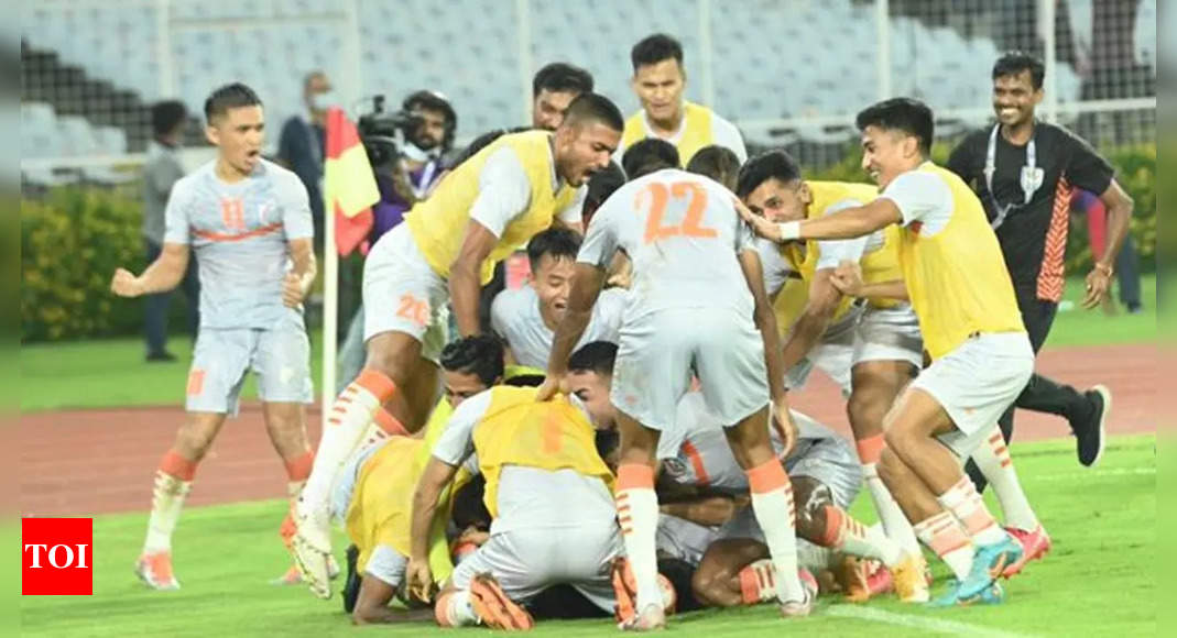 Asian Cup qualifiers: Sahal’s strike seals India’s win over Afghanistan | Football News – Times of India