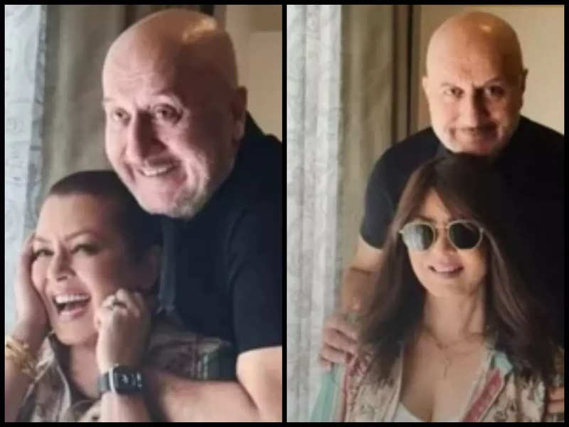 Anupam Kher shares a beautiful video with 'The Signature' co-star Mahima Chaudhry; Fans call her 'beautiful'