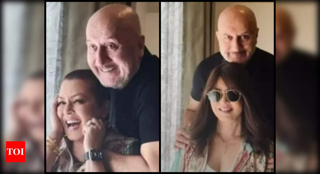 Anupam Kher shares a beautiful video with ‘The Signature’ co-star Mahima Chaudhry; Fans call her ‘beautiful’ | Hindi Movie News