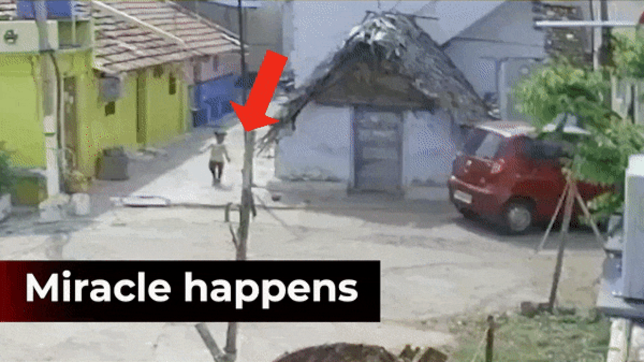 On cam: Two-year-old boy survives after car runs over him twice in ...