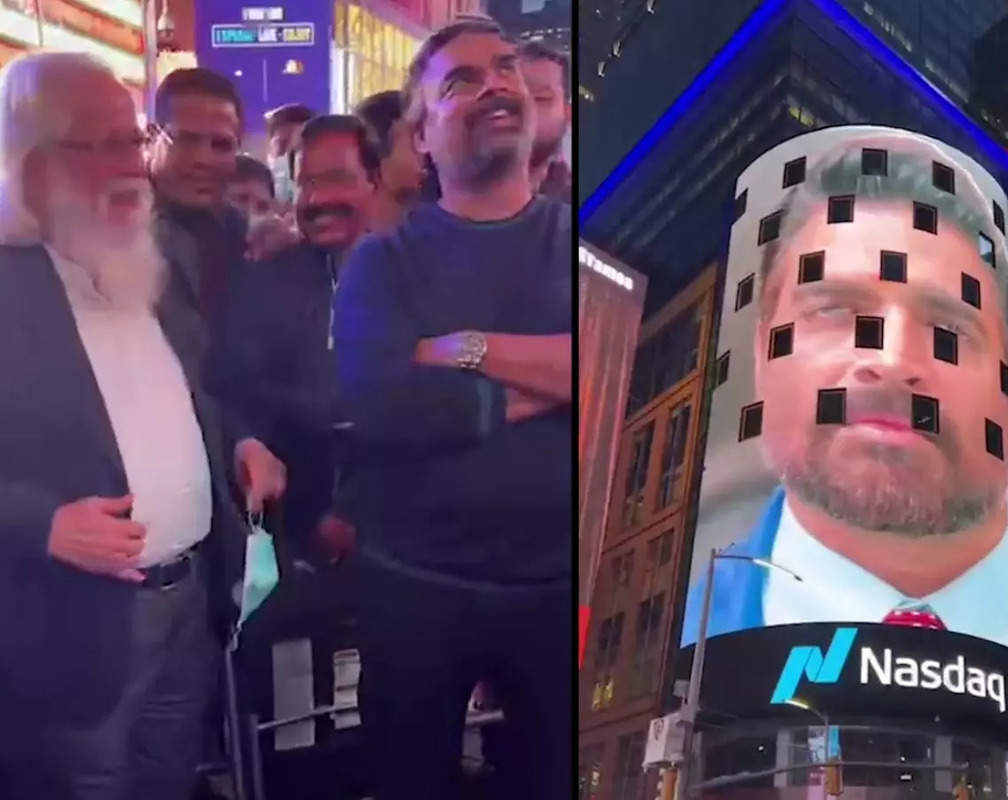 
R Madhavan's 'Rocketry: The Nambi Effect' takes over Times Square; actor shares video on Instagram
