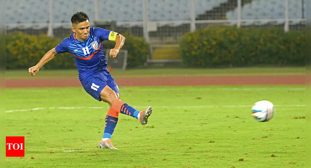 We are at home, and will be backing ourselves against Hong Kong: Sunil Chhetri | Football News – Times of India
