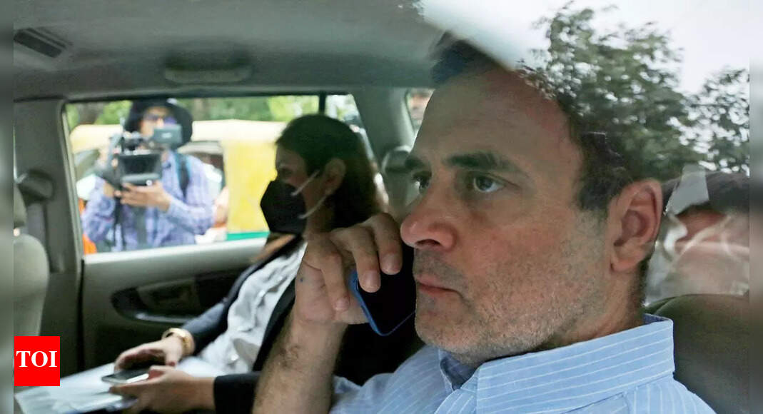 Live: Rahul Gandhi to appear before ED today