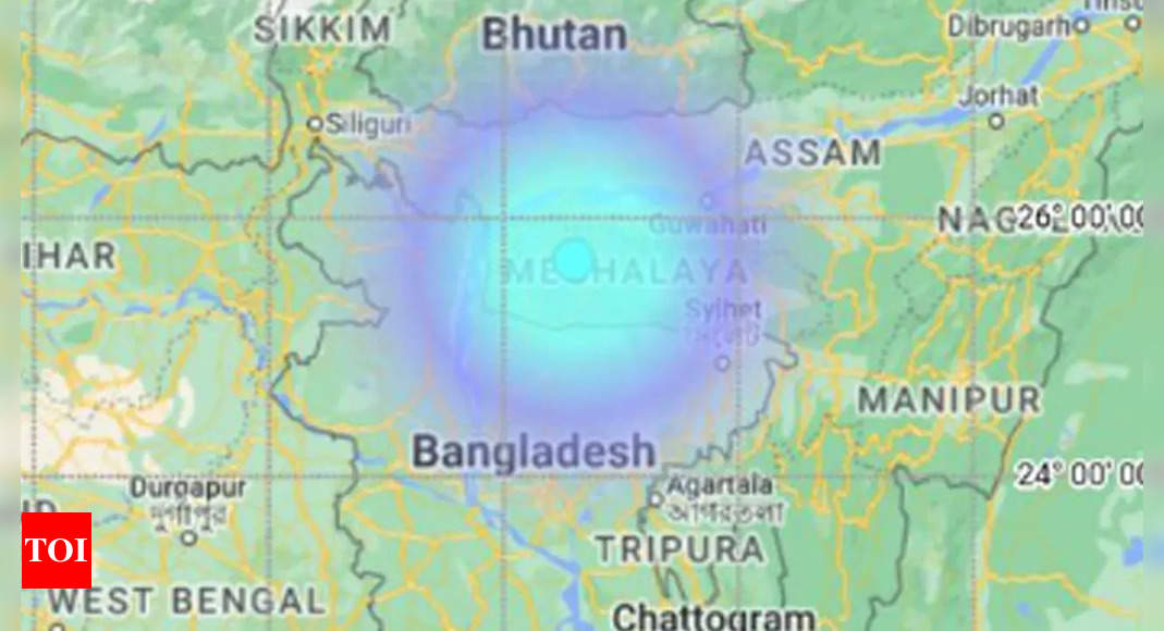 Magnitude 4 earthquake strikes Tora in Meghalaya  Shillong News