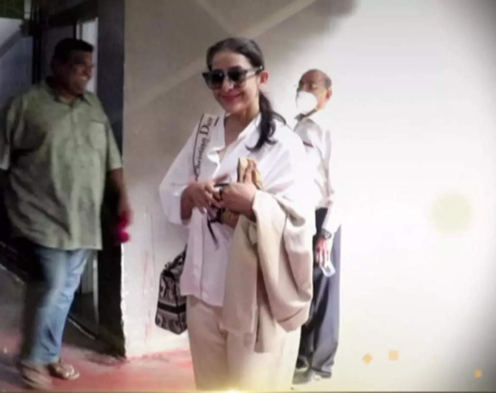 
Manisha Koirala makes rare appearance, spotted at Mumbai airport in a white loose shirt and trousers
