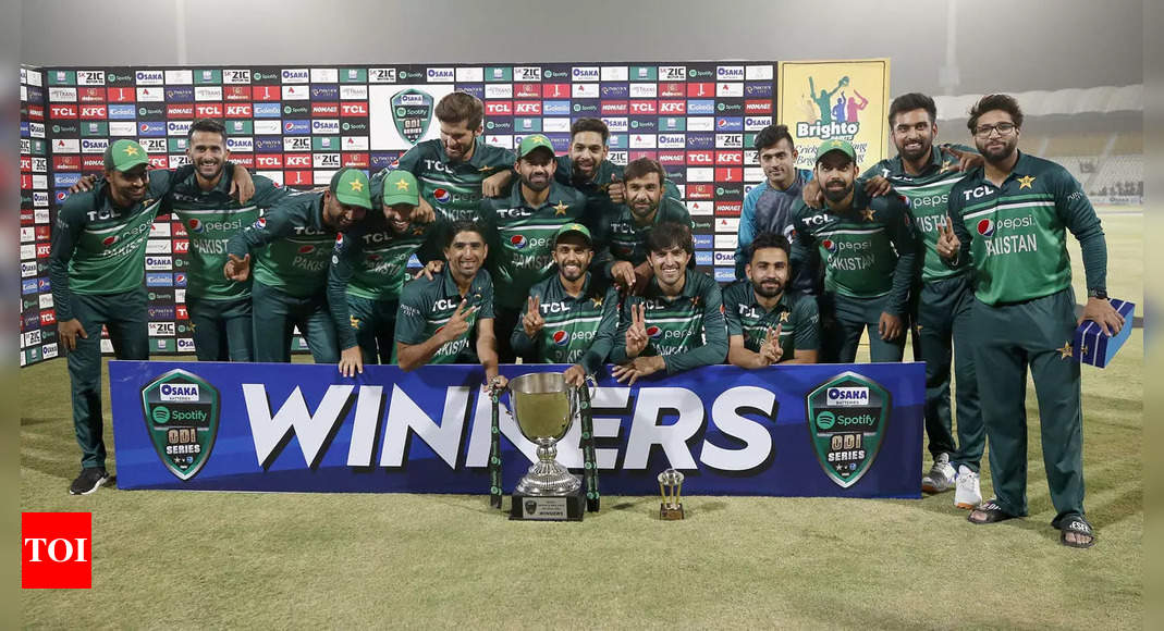 3rd ODI: Shadab Khan excels with all-round show as Pakistan sweep West Indies 3-0 | Cricket News – Times of India