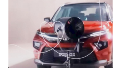 Creta-rivalling Toyota Hyryder SUV's design leaked ahead of July 1 debut