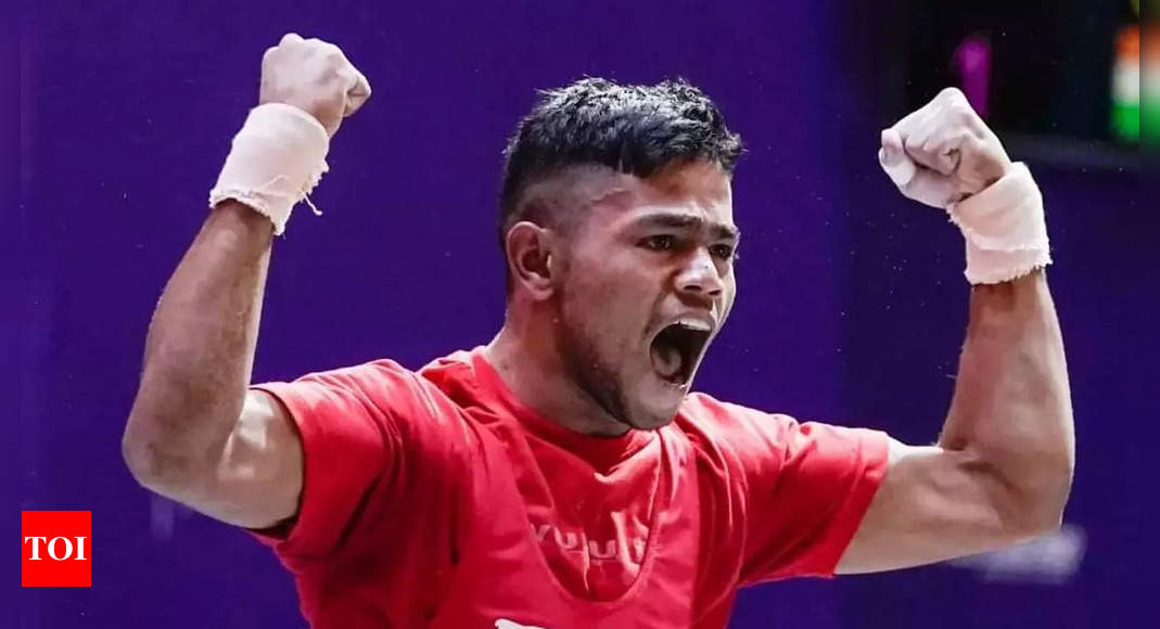 Gurunaidu Sanapathi: Weightlifter Gurunaidu Sanapathi becomes Youth World Champion | More sports News – Times of India