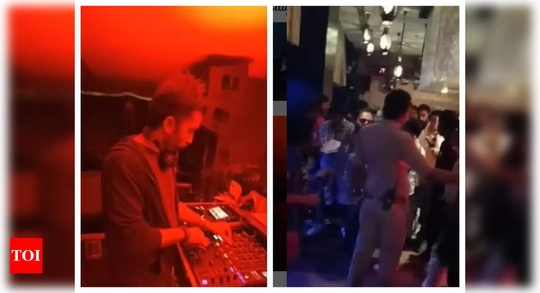 Siddhanth Kapoor’s video from the alleged rave party goes viral on social media after he gets detained by cops in Bengaluru – WATCH – Times of India