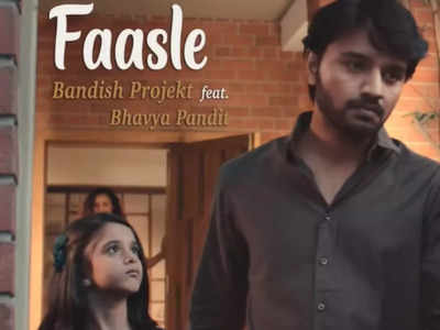 Maulik Chauhan shares the first glimpse of his new music single titled 'Faasle'