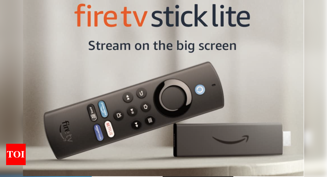 fire tv stick: Amazon launches Fire TV Stick Lite in India: Price, features and more – Times of India