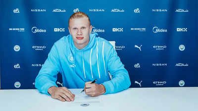 Erling Haaland 'proud' to make Manchester City move