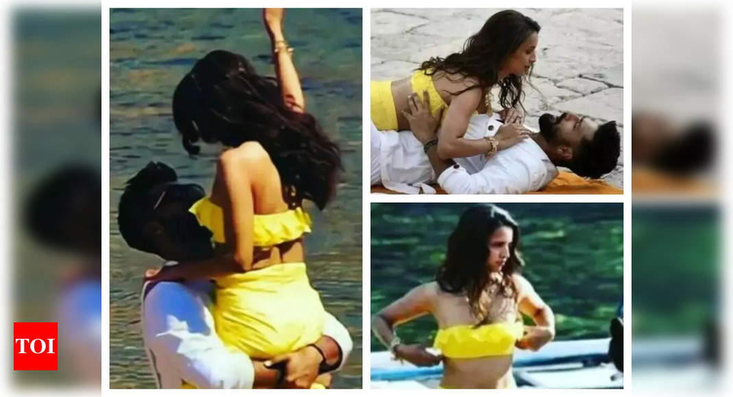 Leaked photos from Vicky Kaushal and Tripti Dimri’s romantic song shoot in Croatia go viral on the internet – Times of India