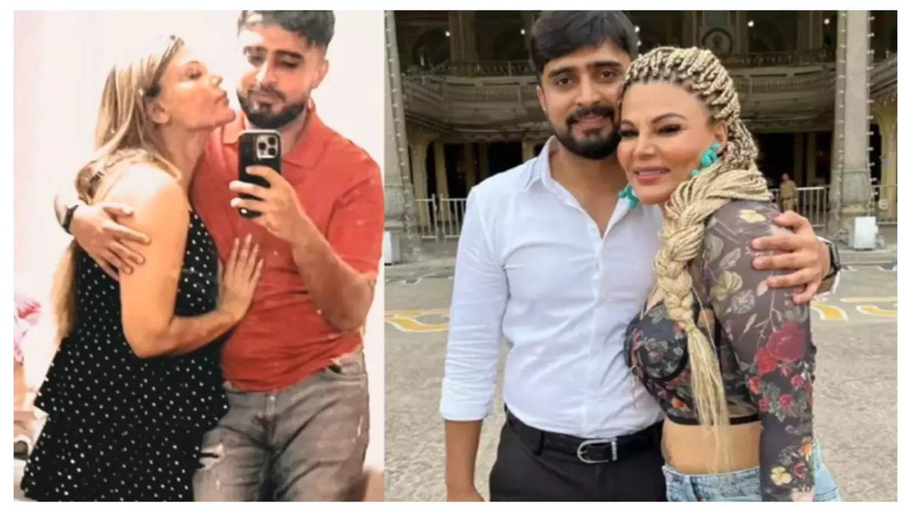 Rakhi Sawant Husband: Rakhi Sawant on marriage with BF Adil Khan Durrani:  We are happy without marriage, ek saath hai aur sab accha hai | - Times of  India