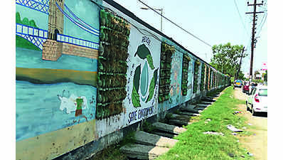 Once lush, Roorkee vertical gardens now an ‘unpleasant sight’