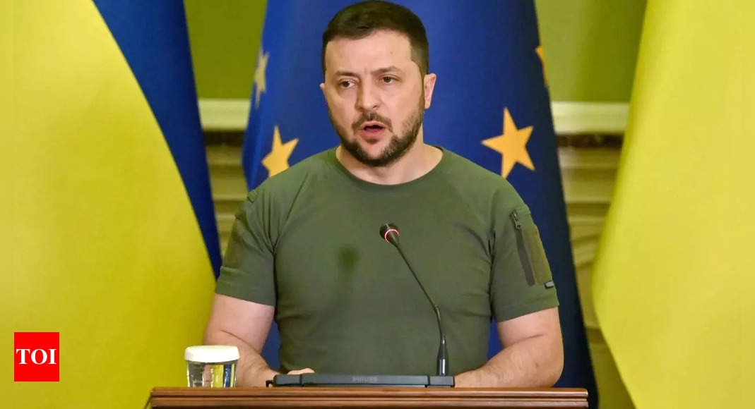 Zelenskyy pleads for arms as Russian forces lay siege to Severodonetsk – Times of India