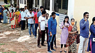 Karnataka: 73% turnout in legislative council polls to 4 seats; results tomorrow