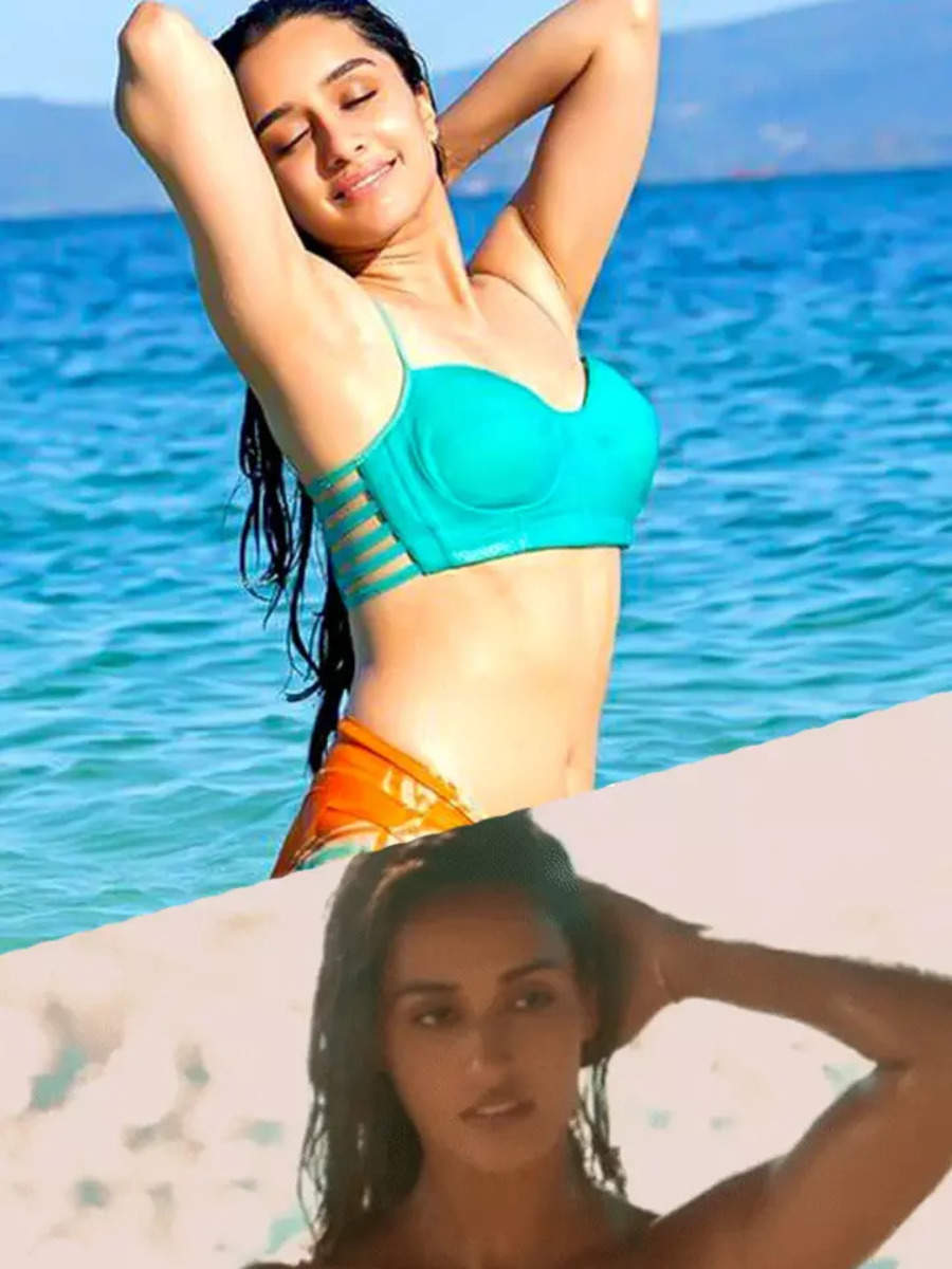 El uno al otro Flexible Sedante Shraddha Kapoor, Deepika Padukone, Disha Patani: Bollywood divas who rocked  bikinis in films | Times of India