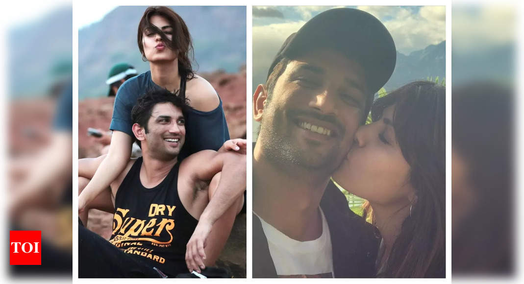 Rhea Chakraborty says ‘Miss you every day’ as she remembers Sushant Singh Rajput on his death anniversary – See photos – Times of India
