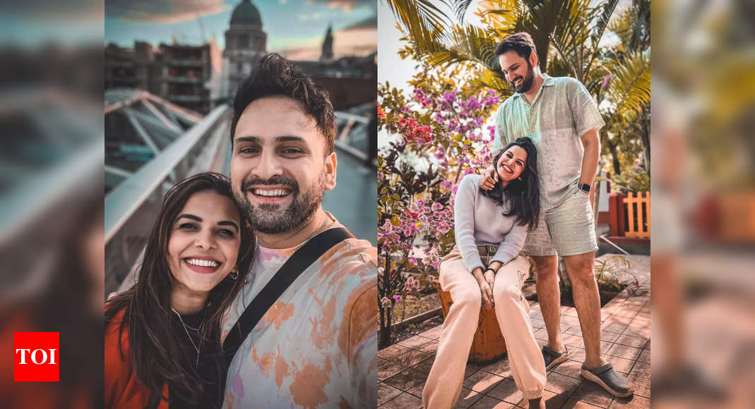 Mitali Mayekar wishes hubby Siddharth Chandekar on his birthday with an ...