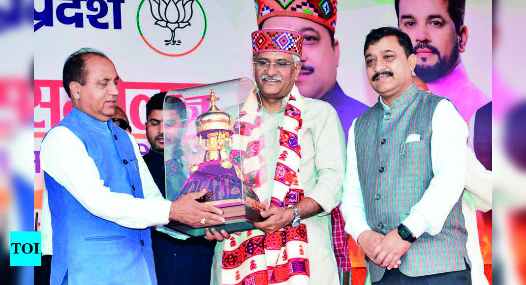 Thakur: Thakur Exhorts Bjp Workers To Ensure ‘mission Repeat’ | Shimla ...