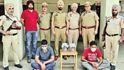 Two aides of Lawrence Bishnoi gang, working on Goldy Brar's orders, held in Mohali