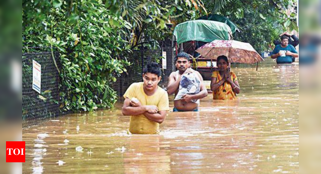 Heavy rains, landslides in Guwahati, four killed | Guwahati News ...