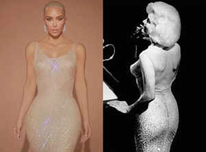 Marilyn’s iconic dress ‘damaged’ after worn by Kim