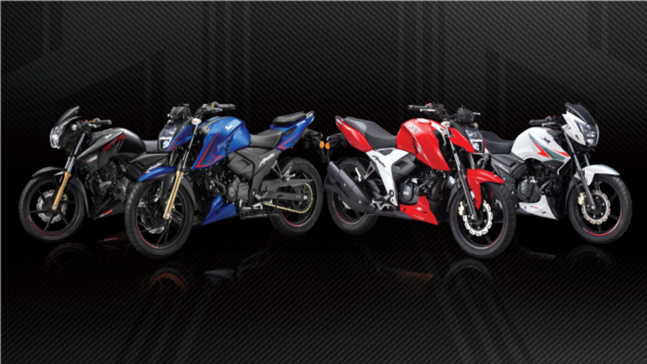 TVS Apache RR310, RTR 160 4 V, RTR 200 