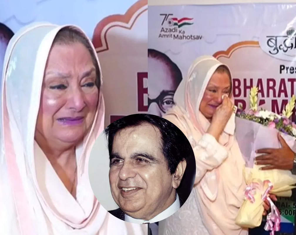 
Saira Banu breaks down as she accepts Bharat Ratna Dr Ambedkar Award for late husband Dilip Kumar
