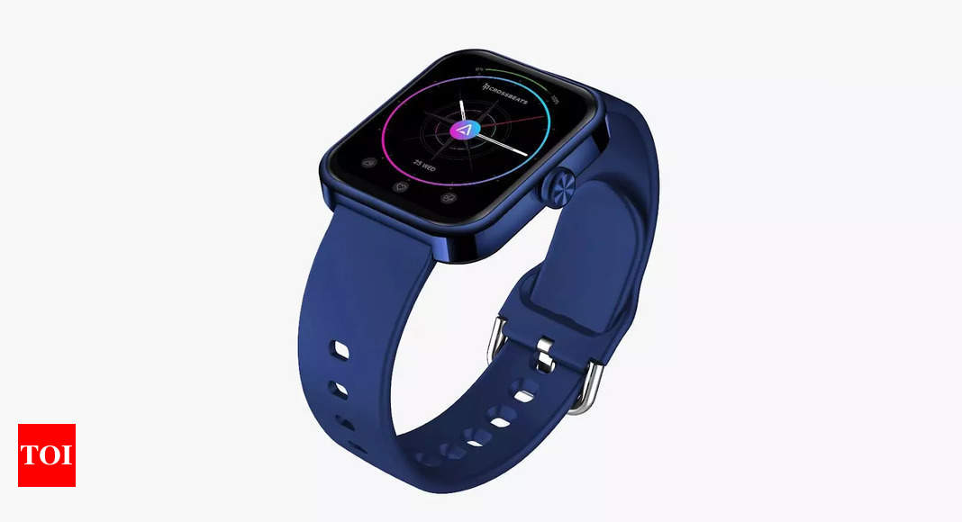 ignite atlas: Crossbeats Ignite Atlas smartwatch with GPS, Bluetooth calling launched, priced at Rs 4,999 – Times of India