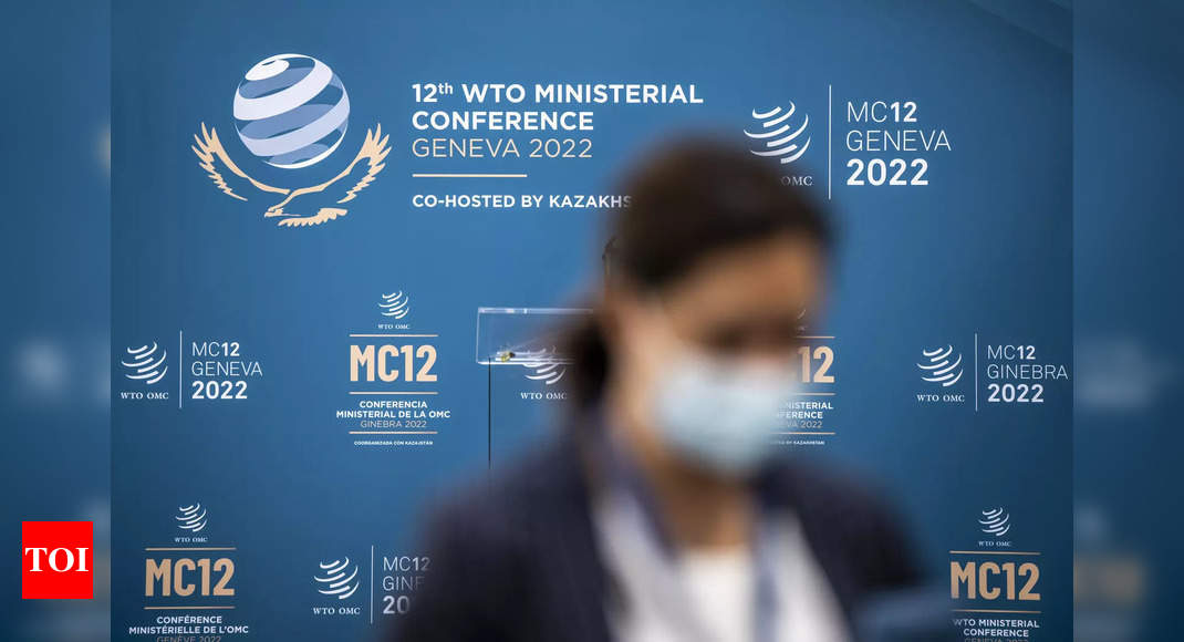 wto: WTO seeks solution, may see some trade-offs in play – Times of India