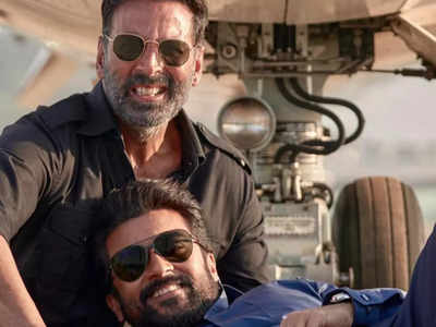 Suriya confirms cameo in Soorarai Pottru remake with a picture with Akshay Kumar