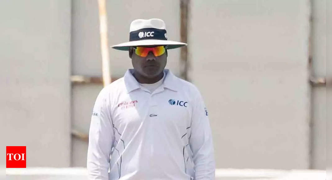 ICC retains Nitin Menon in Elite Panel, set for maiden neutral umpire appearance in Sri Lanka | Cricket News – Times of India