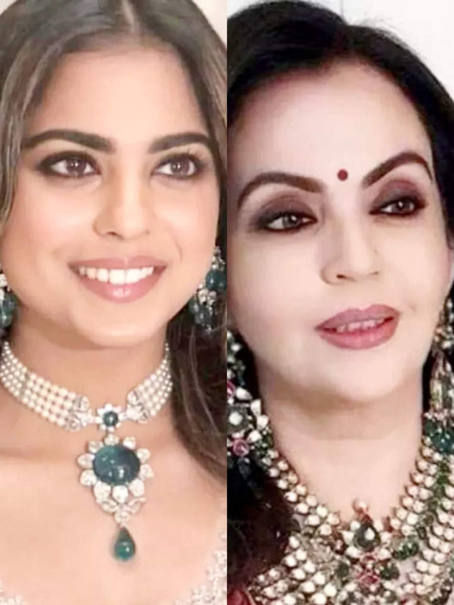 Isha Ambani To Nita Ambani: Ambani Family's Glorious Jewellery ...