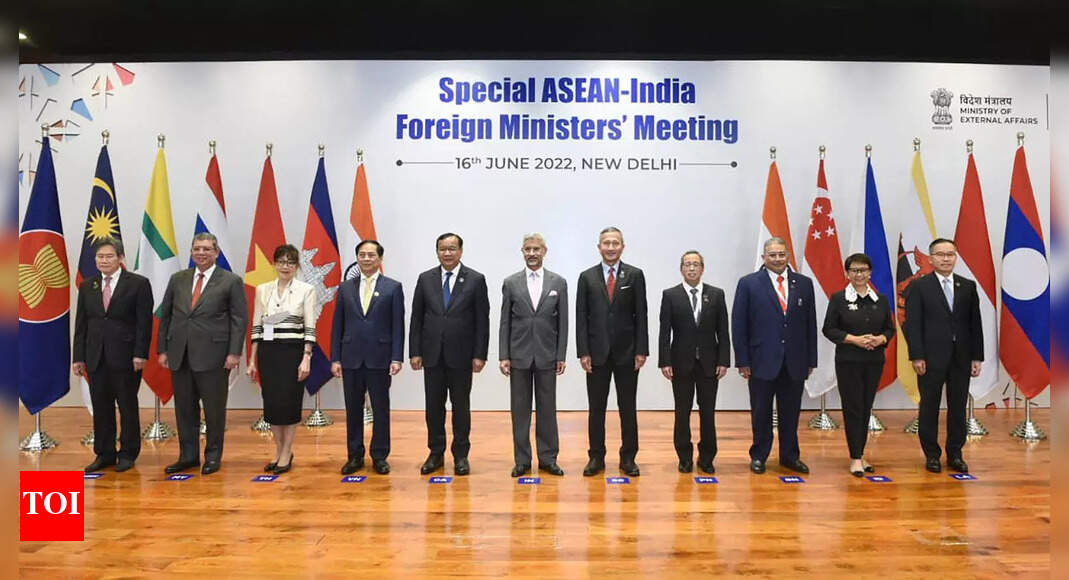 India Asean Seek To Boost Ties Amid Us China Rivalry India News India Asean Seek To Boost Ties Amid Us China Rivalry India News