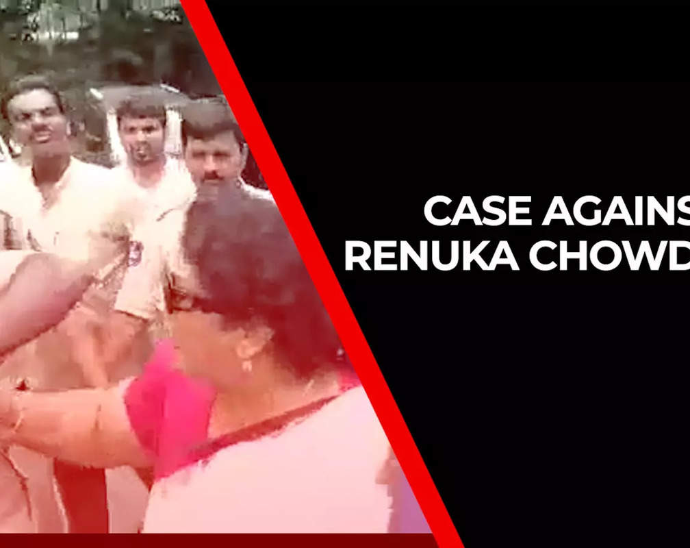 
Renuka Chowdhury grabs policeman by his collar in Hyderabad; video goes viral
