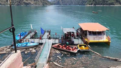 Debris welcomes tourists at 'scenic' Chamera Lake in Himachal Pradesh