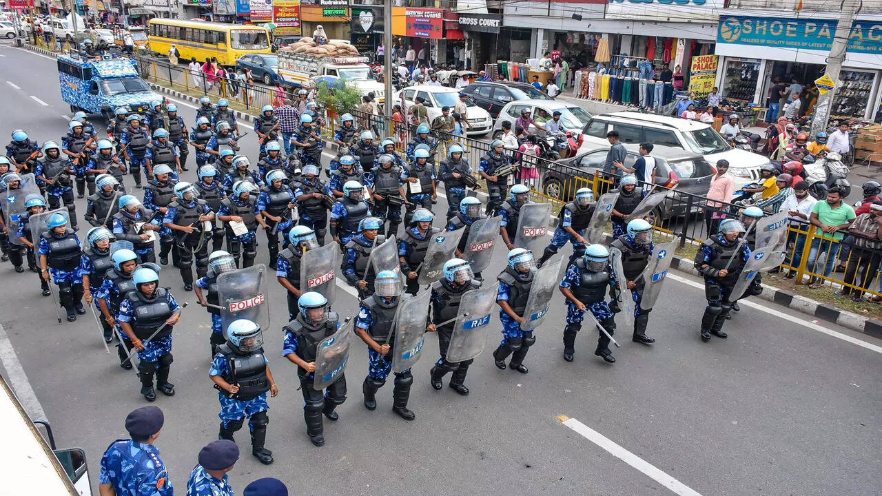 Riot drills ahead of Friday prayers in UP, Ranchi on alert | India News - Times of India