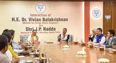 Nadda, Singapore minister discuss strategic ties