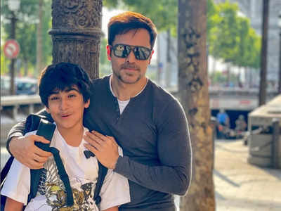 Emraan Hashmi spends quality time with his son Ayaan in Paris