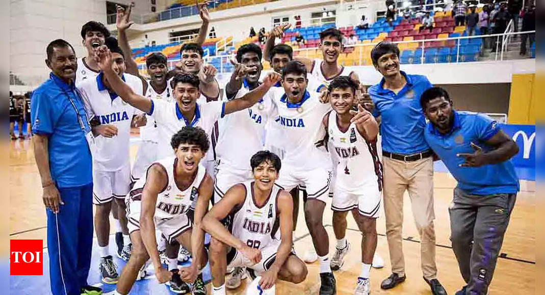 In a first, Indian U-16 cagers make it to last-8 in Asian Championship | More sports News – Times of India