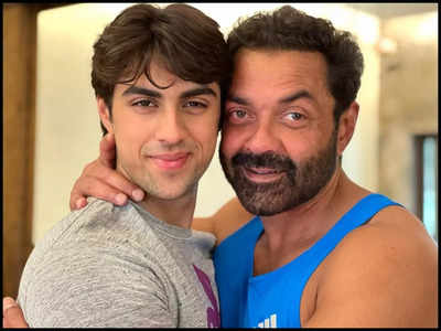 Bobby Deol shares an adorable picture with his 'angel' Aryaman; Fans call him, 'The upcoming hero'
