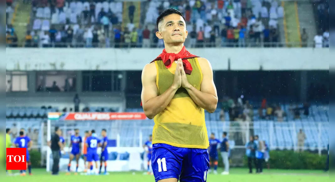 FIFA shoots ‘special series’ with Sunil Chhetri as part of regional content initiative | Football News – Times of India