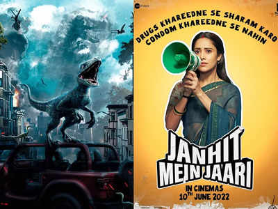 'Jurassic World Dominion' misses Rs 50 crore mark by a whisker as it completes first week at box office; 'Janhit Mein Jaari' crashes with Rs 3.25 crore